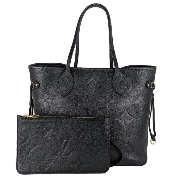 Louis Vuitton Handbags - SOLD Louis Vuitton Empreinte Monogram Giant Neverfull MM Black